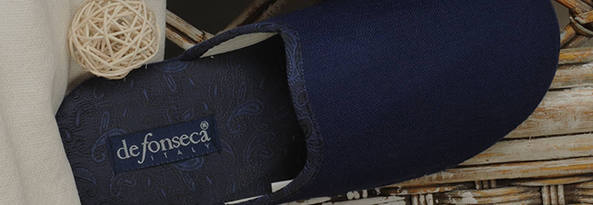 Мужские домашние тапочки De Fonseca